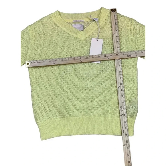 NWT Scotch & Soda Colorblock Sweater in Citrus Size S - Picture 4 of 14